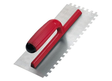 Rubi Tiling Tools PRO Steel Notched Trowel 11 x 4in x 1/4in Notch RUBI TILING TOOLS - RockBottom Nothampton