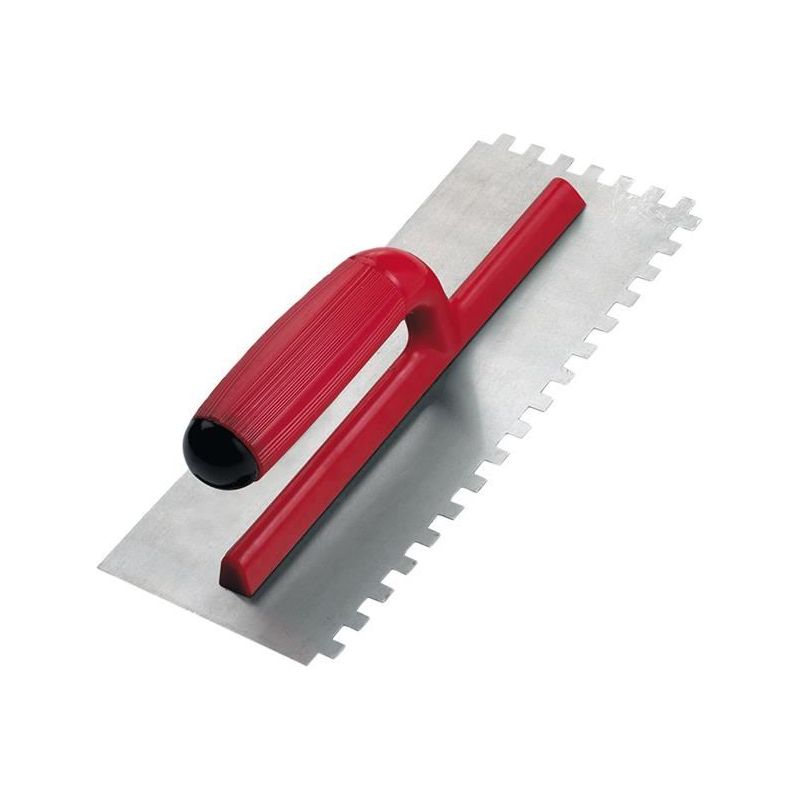 Rubi Tiling Tools PRO Steel Notched Trowel 11 x 4in x 1/4in Notch RUBI TILING TOOLS - RockBottom Nothampton