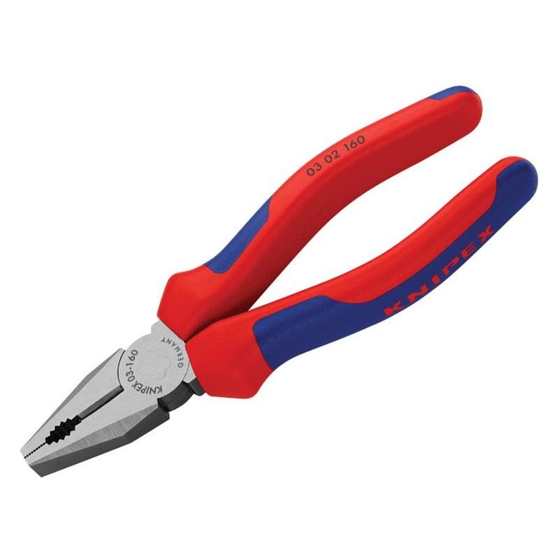 Knipex Combination Pliers Multi-Component Grip 160mm Knipex - RockBottom Northampton