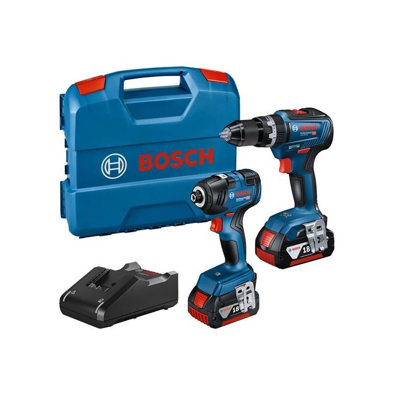 Bosch Professional Twin Pack 18V 2 x 4.0Ah Li-ion Bosch - RockBottom Northampton