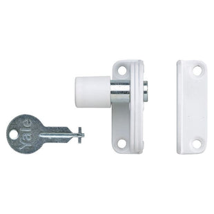 Yale Locks P123 Sash Window Presslock White Yale Locks - RockBottom Northampton