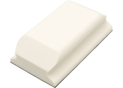 Flexipads World Class Hand Sanding Block Shaped White PUR GRIP® 70 x 125mm Flexipads World Class - RockBottom Northampton
