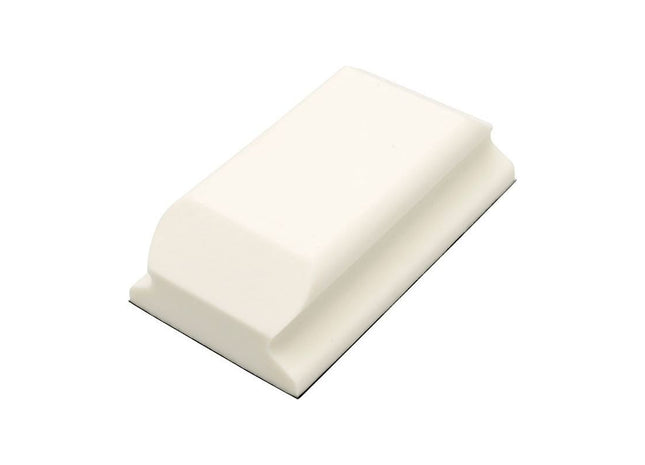 Flexipads World Class Hand Sanding Block Shaped White PUR GRIP® 70 x 125mm Flexipads World Class - RockBottom Northampton