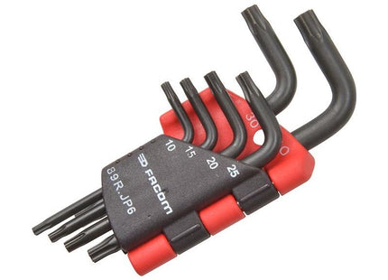 Facom 89R.JP6 ResisTORX Hexagon Key Set of 6 (TX10 - TX40) Facom - RockBottom Northampton