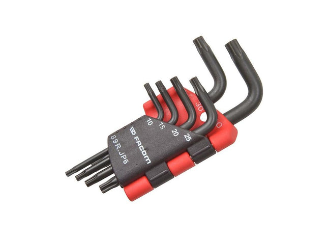 Facom 89R.JP6 ResisTORX Hexagon Key Set of 6 (TX10 - TX40) Facom - RockBottom Northampton