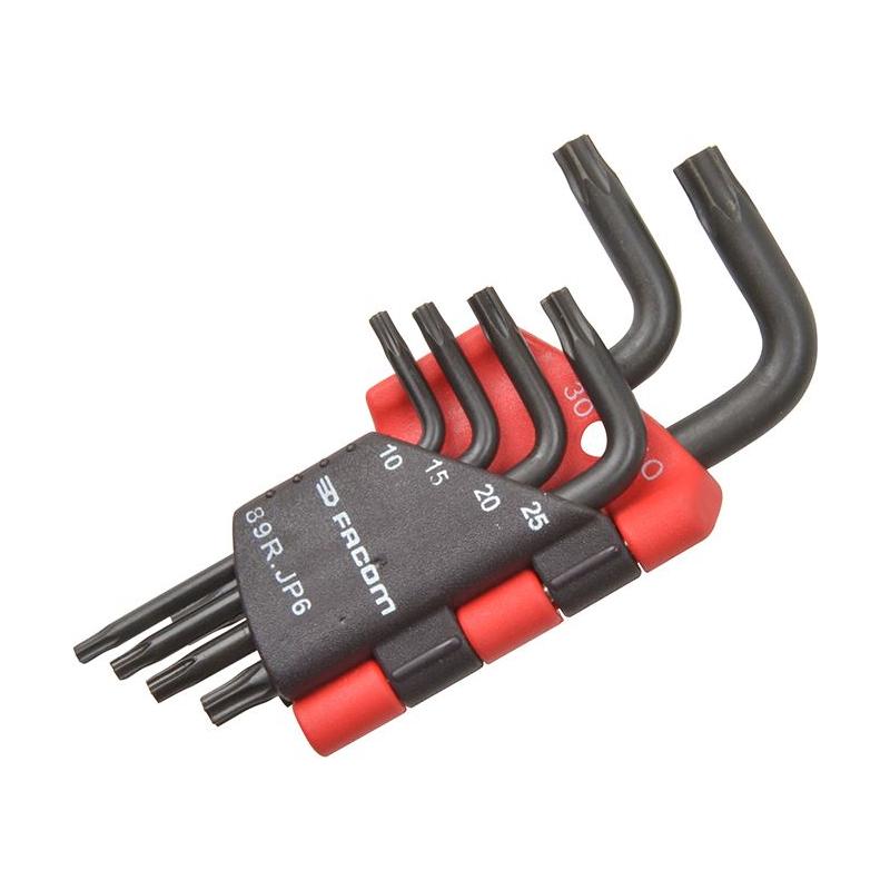 Facom 89R.JP6 ResisTORX Hexagon Key Set of 6 (TX10 - TX40) Facom - RockBottom Northampton