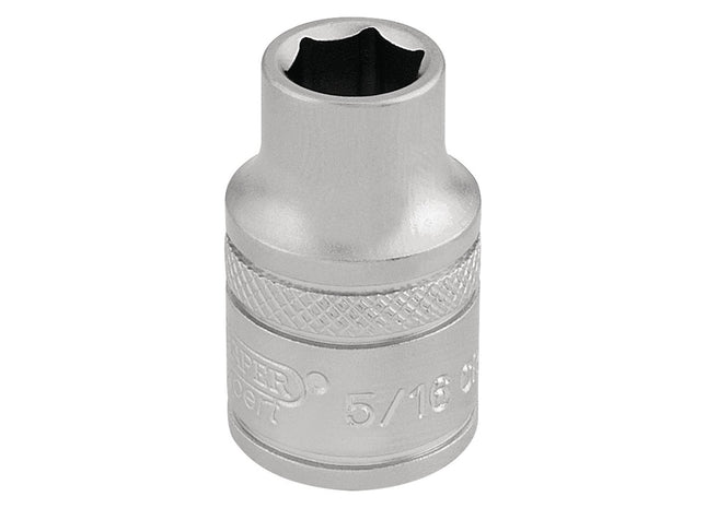 Draper 6 Point Imperial Socket, 3/8" Sq. Dr., 5/16" 16549 Draper - Town Tools 