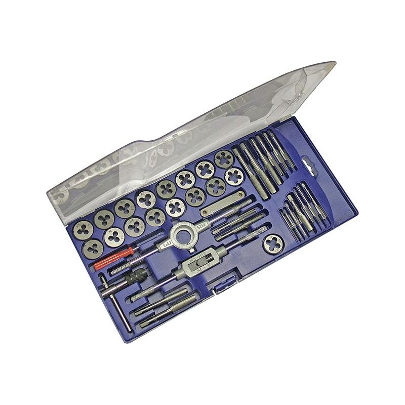Faithfull Metric Tap & Die Set of 39 Carbon Steel Faithfull - RockBottom Northampton