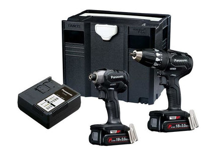 Panasonic EYC241PN2G3 Twin Pack 18V 2 x 3.0Ah Li-ion Panasonic - RockBottom Nothampton