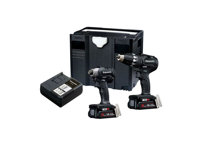 Panasonic EYC241PN2G3 Twin Pack 18V 2 x 3.0Ah Li-ion Panasonic - RockBottom Nothampton