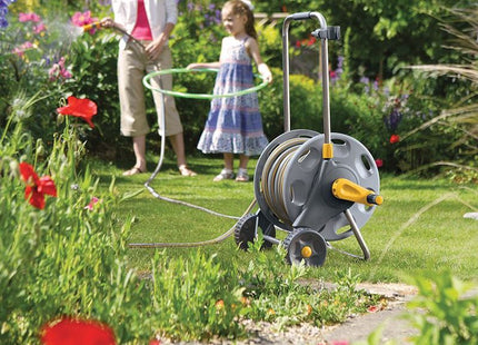 Hozelock 2435 60m Assembled Hose Cart & 50m of 12.5mm Hose Hozelock - RockBottom Northampton