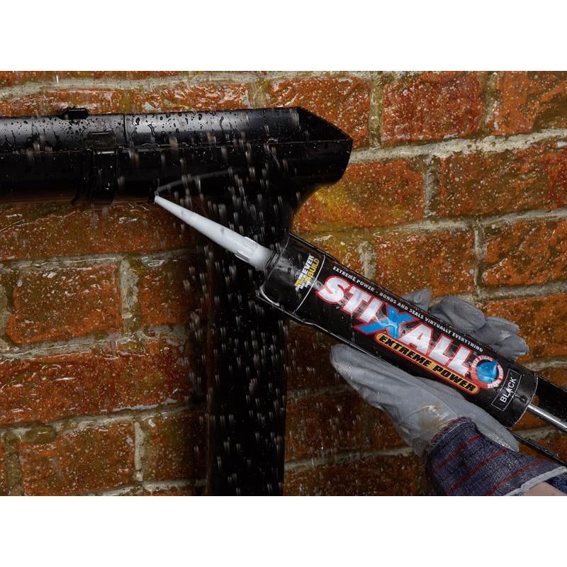 Everbuild Sika Stixall Extreme Power Cartridge Black 290ml Everbuild Sika - RockBottom Northamptin