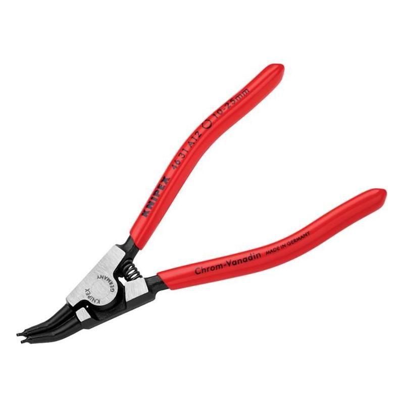 Knipex Circlip Pliers External 45° Bent Tip 10-25mm A12 Knipex - RockBottom Northampton