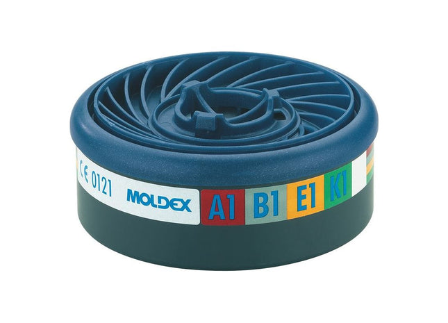 Moldex EasyLock® ABEK1 Gas Filter Cartridge (Wrap of 2) Moldex - RockBottom Northampton