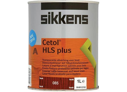 Sikkens Cetol HLS Plus Translucent Woodstain Teak 1 litre Sikkens - RockBottom Nothampton