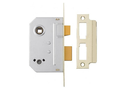 Yale Locks PM236 Bathroom 2 Lever Sashlock Polished Chrome 67mm 2.5in Yale Locks - RockBottom Northampton