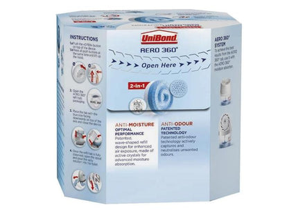 Unibond AERO 360º Moisture Absorber Neutral Refills (Pack 2) UniBond - RockBottom Northampton