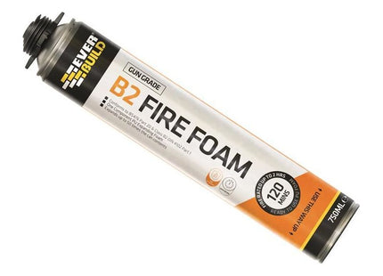 Everbuild Sika Fire Foam B2 Gun Grade Aerosol 750ml Everbuild Sika - RockBottom Northamptin