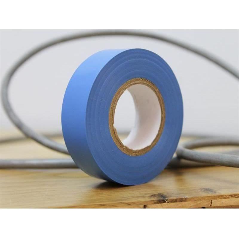 Faithfull PVC Electrical Tape Blue 19mm x 20m Faithfull - RockBottom Northampton