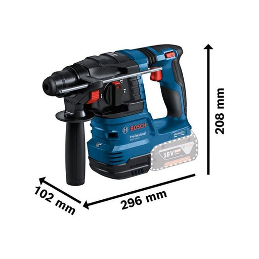 Bosch GBH 18V-22 SDS-Plus Rotary Hammer 18V Bare Unit Bosch - RockBottom Northampton