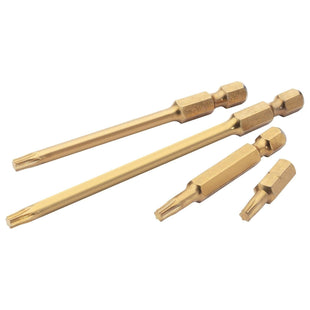 Draper T8 1/4" Hex Draper TX-STAR Titanium Nitride Coated Insert Bit 25mm Long x Draper - Town Tools