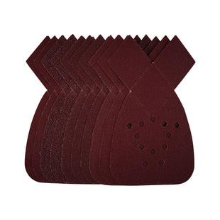 Draper Detail Sanding Sheets with Hook and Loop, 140mm, Assorted Grit, SSD4 (Pac Draper - Town Tools 