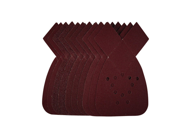 Draper Detail Sanding Sheets with Hook and Loop, 140mm, Assorted Grit, SSD4 (Pac Draper - Town Tools 