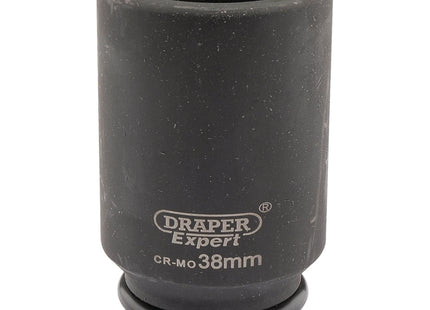 Draper Expert HI-TORQ 6 Point Deep Impact Socket, 3/4" Sq. Dr., 38mm Draper - Town Tools 