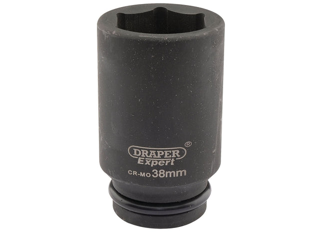 Draper Expert HI-TORQ 6 Point Deep Impact Socket, 3/4" Sq. Dr., 38mm Draper - Town Tools 