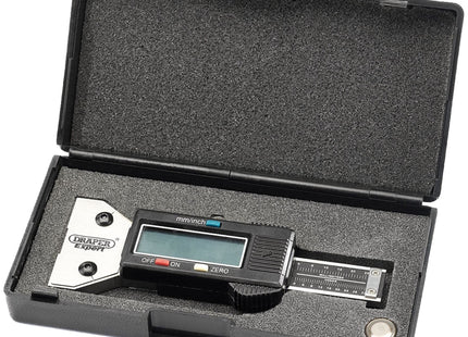 Draper Digital Tyre Tread Depth Gauge with Stainless Steel Body 39591 Draper - Town Tools 