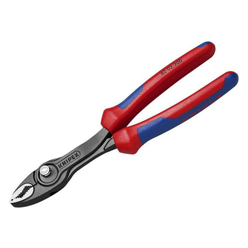 Knipex TwinGrip Slip Joint Pliers Multi-Component Grip 200mm Knipex - RockBottom Northampton
