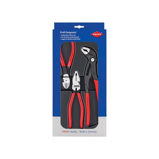Knipex Power Pack High Leverage Pliers Set, 3 Piece Knipex - RockBottom Northampton
