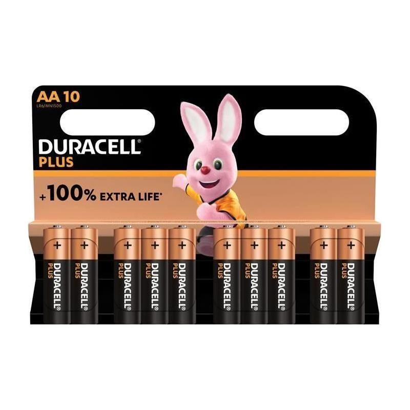 Duracell AA Cell Plus Power +100% Batteries (Pack 10) Duracell - RockBottom Northampton
