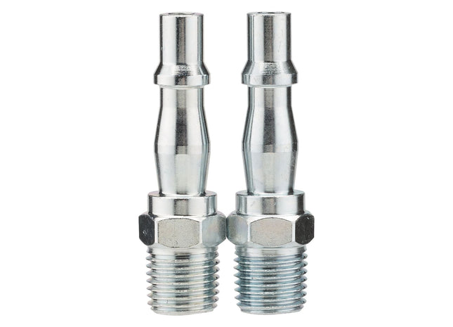 Draper 1/4" Male Screw Adaptor (Pack of 2) 70860 Draper - Town Tools 