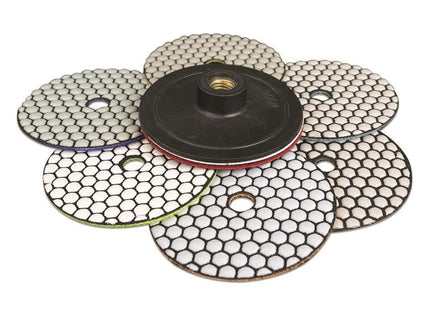 MEXCO Ceramica Diamond Dry Polishing Kit, 8 Piece MEXCO - RockBottom Northampton