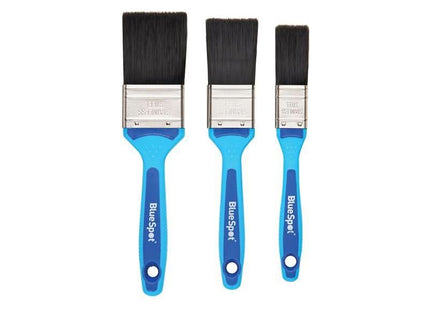 Bluespot Tools Soft Grip Synthetic Paint Brush Set, 3 Piece BlueSpot Tools - RockBottom Northampton