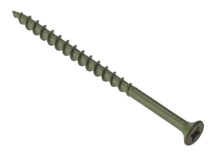 Forgefix Decking Screw Pozi Compatible ST Green Anti-Corrosion 4.5 x 50mm Tub 1000 ForgeFix - RockBottom Northampton