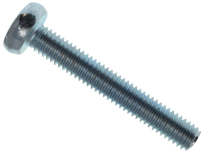 METALMATE Machine Screw Pozi Compatible Pan Head ZP M6 x 40mm Box 25 METALMATE� - RockBottom Northampton