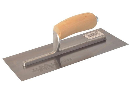 Marshalltown MXS7 Plasterer's Finishing Trowel Wooden Handle 12 x 5in Marshalltown - RockBottom Northampton