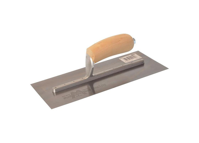Marshalltown MXS7 Plasterer's Finishing Trowel Wooden Handle 12 x 5in Marshalltown - RockBottom Northampton