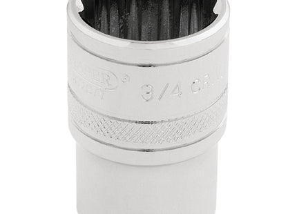 Draper HI-TORQ 12 Point Socket, 1/2" Sq. Dr., 3/4" 33660 Draper - Town Tools 