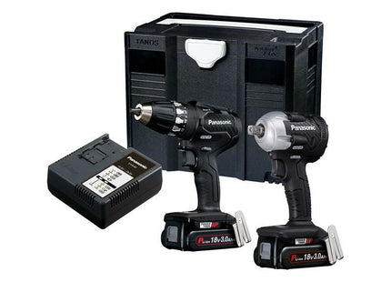 Panasonic EYC242PN2G31 Twin Pack 18V 2 x 3.0Ah Li-ion Panasonic - RockBottom Nothampton