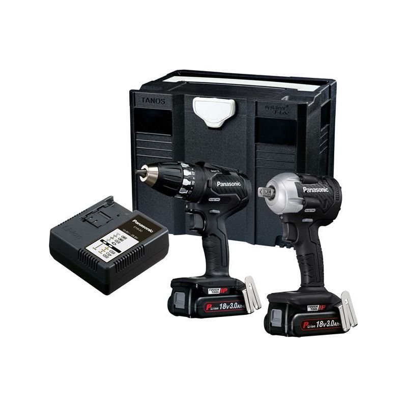 Panasonic EYC242PN2G31 Twin Pack 18V 2 x 3.0Ah Li-ion Panasonic - RockBottom Nothampton