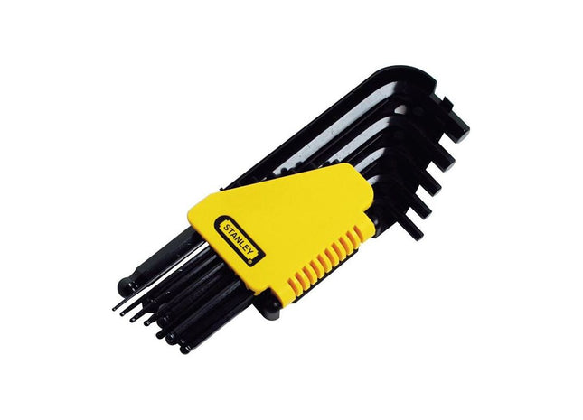 Stanley® Hand Tools Imperial Ball End Hexagon Key Set, 12 Piece (1/16 - 3/8in) STANLEY® Hand Tools - RockBottom Nothampton