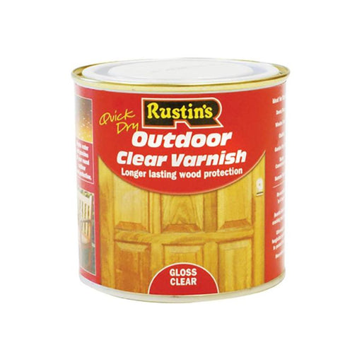Rustins Exterior Varnish Clear Gloss 2.5 litre Rustins - RockBottom Nothampton