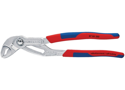 Draper Knipex Cobra 87 05 250SB Chrome Plated Waterpump Pliers, 250mm Draper - Town Tools 