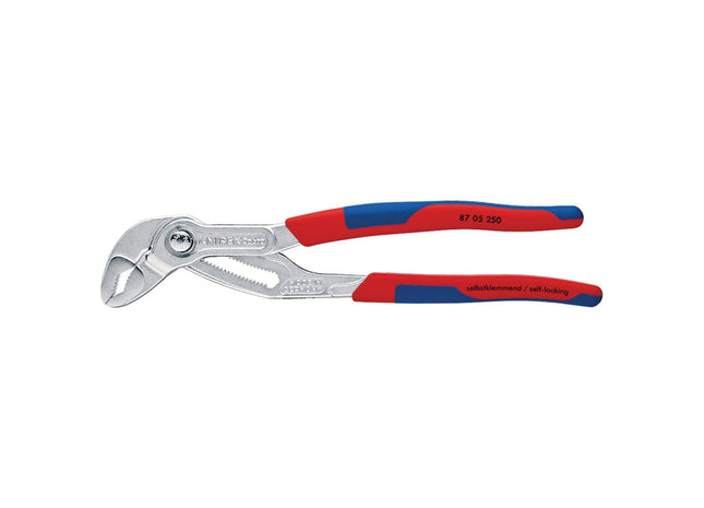 Draper Knipex Cobra 87 05 250SB Chrome Plated Waterpump Pliers, 250mm Draper - Town Tools 