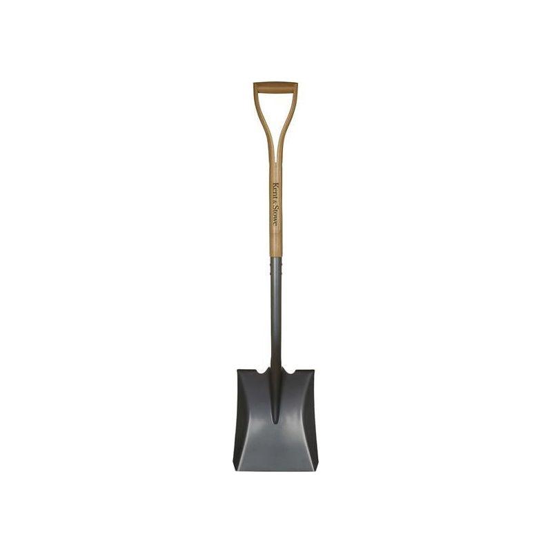 Kent & Stowe Carbon Steel Square Mouth Shovel, FSC® Kent & Stowe - RockBottom Northampton