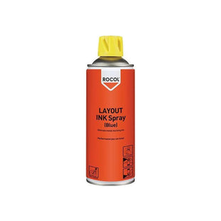 Rocol LAYOUT INK Spray Blue 400ml ROCOL - RockBottom Nothampton