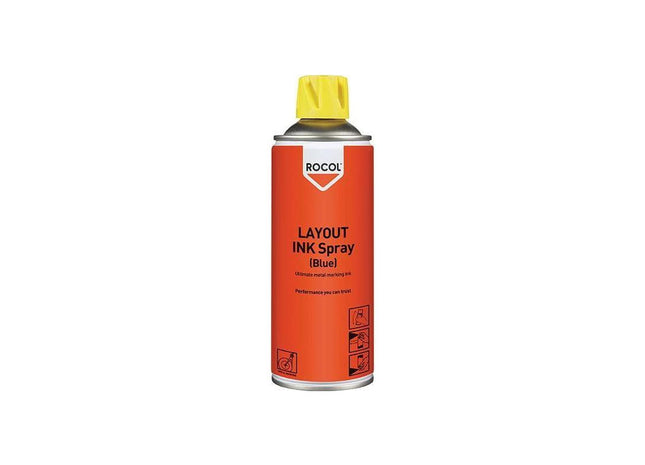 Rocol LAYOUT INK Spray Blue 400ml ROCOL - RockBottom Nothampton